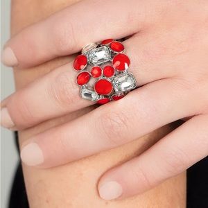 Multichromatic Meditation - Red Ring Paparazzi